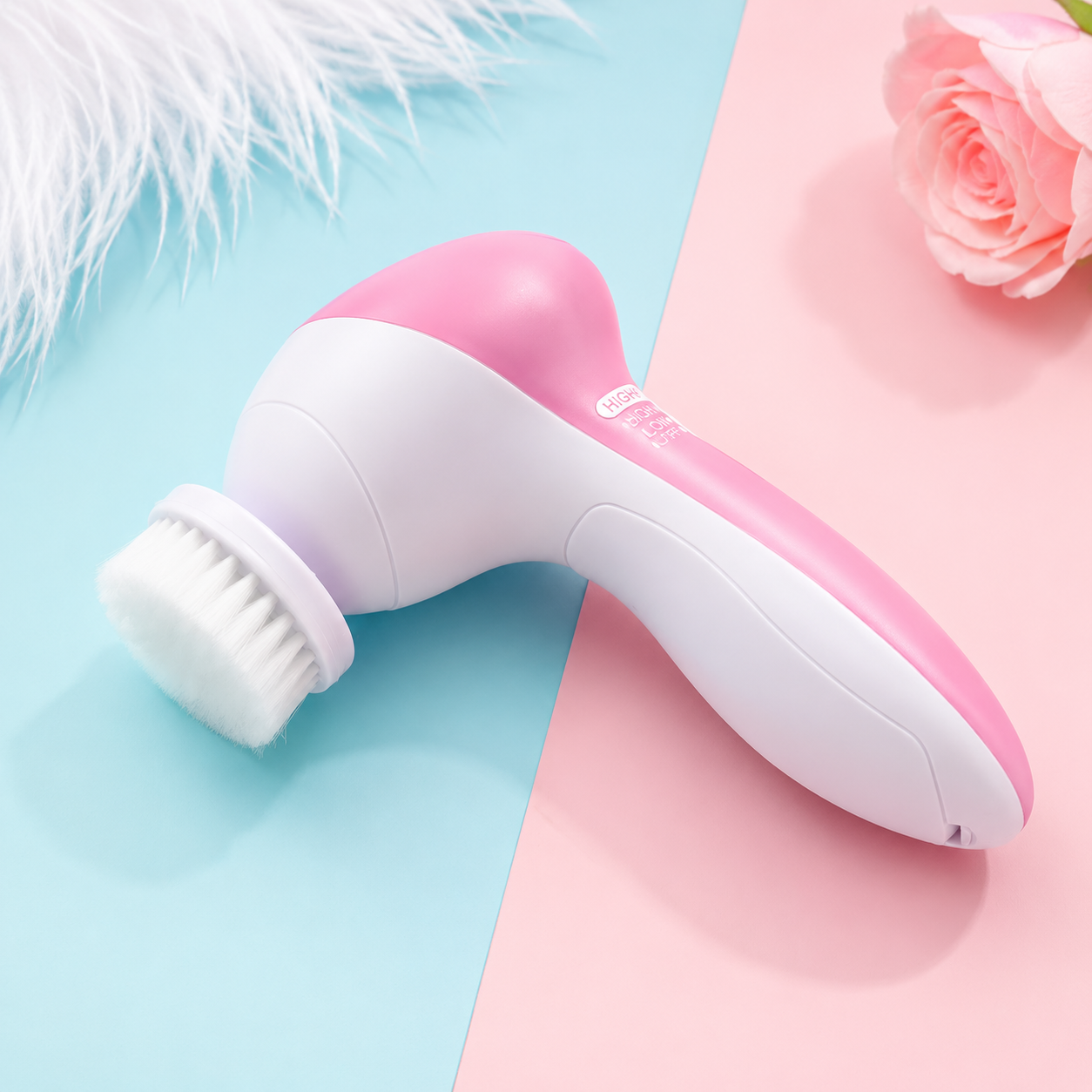 5-in-1 Facial Cleansing Brush for Deep Cleansing | Noir One