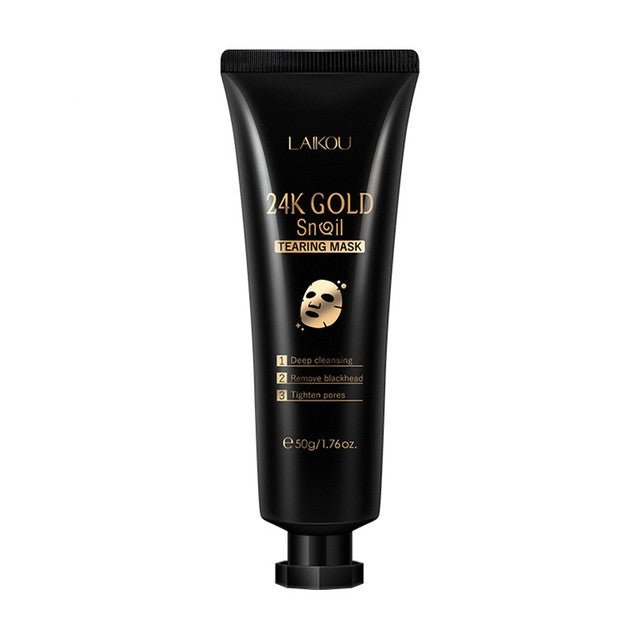 24K Gold Snail Peel - Off Face Mask – Deep Cleansing & Hydrating Skincare 50gdade30010cfcc1ddbd65d364e87bc464Face Masks