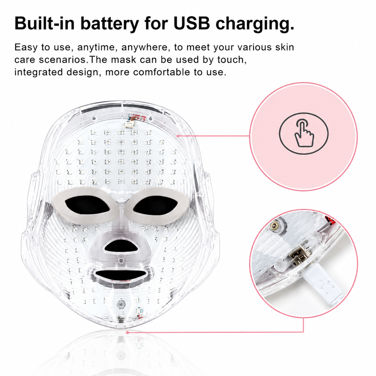NOIR ONE™ LED Photon Therapy Face Mask – Rejuvenate & Glow Skin