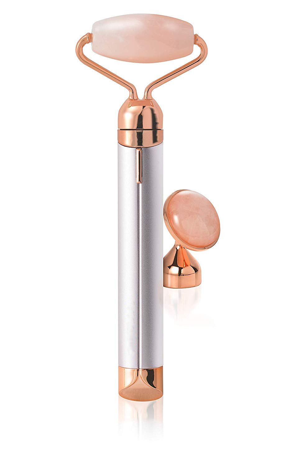 Electric Rose Quartz Facial Roller – Vibrating Face Sculpting - Pinkb954e7b129f2c444fa9e1edffa99dccdElectric Beauty Device