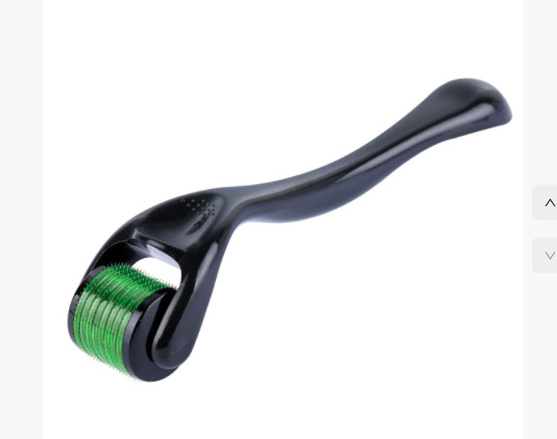 Microneedle Facial Roller | Beauty Skin Care Tool - Noir Black handle green wheel3072b0fc27472e69308cdd354e4739e5Beauty Tools